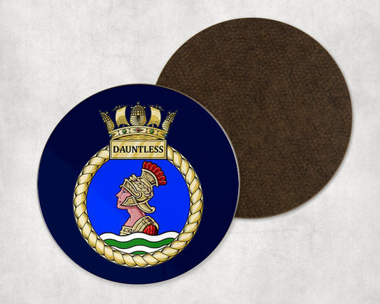 HMS Dauntless - Round Coaster Set