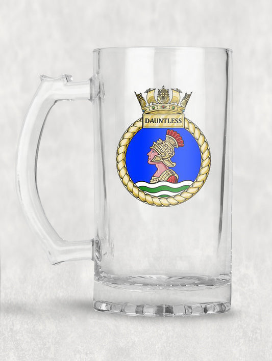HMS Dauntless - Tankard/Beer Mug/Stein