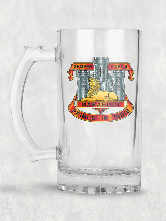 Devonshire & Dorset Regiment Crest - Tankard/Beer Mug/Stein