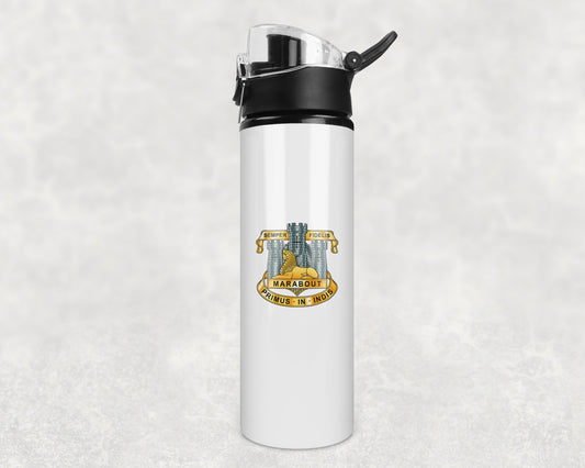 Devonshire & Dorset Regiment - Flip Top Water Bottle