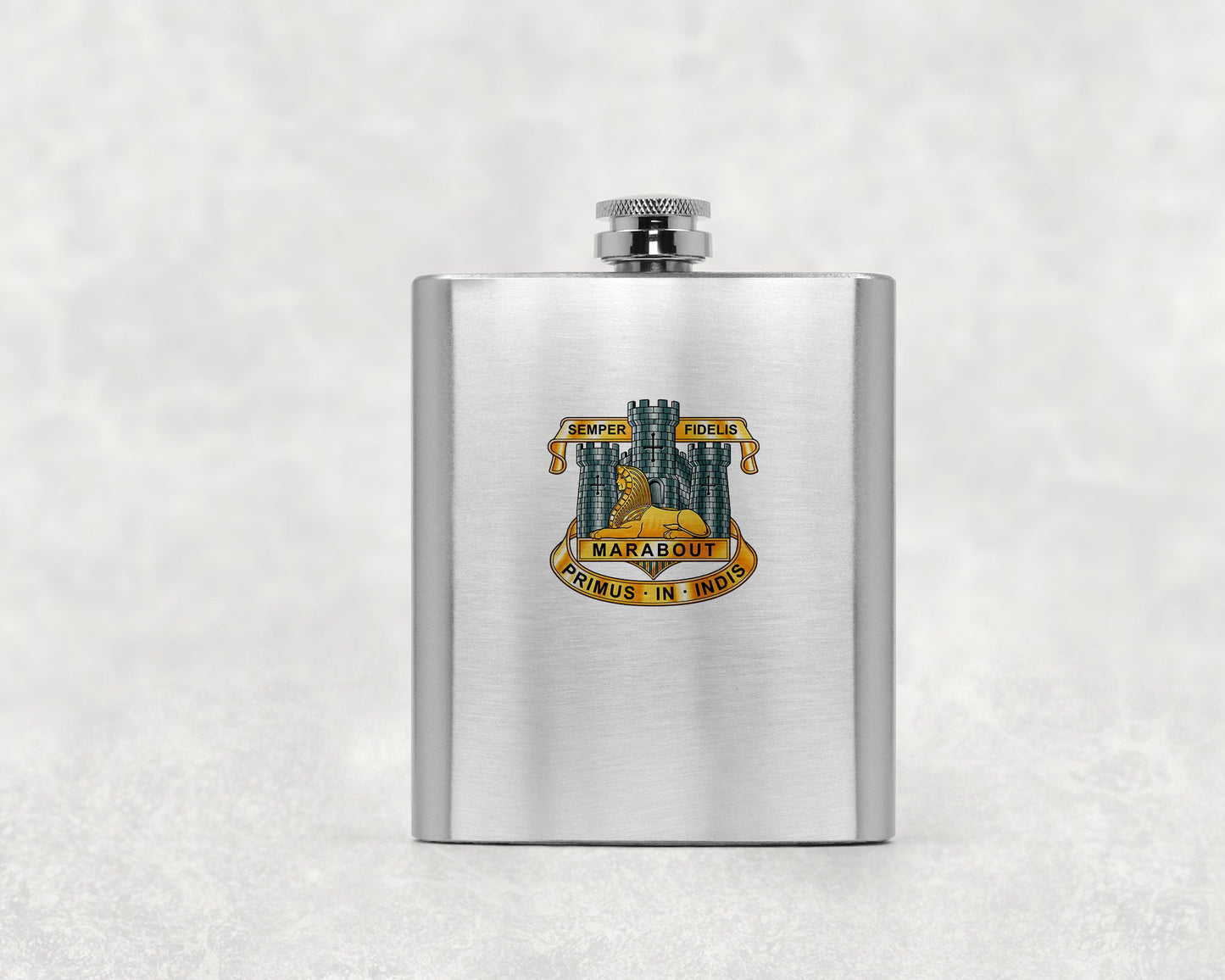 Devonshire & Dorset Regiment - Hip Flask
