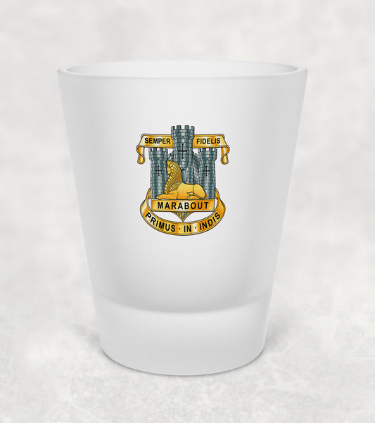 Devonshire & Dorset Regiment - Shot Glass