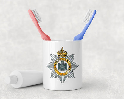 Devonshire Regiment - Toothbrush Holder and Soap Dispenser