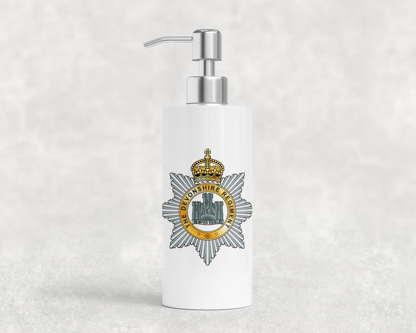 Devonshire Regiment - Toothbrush Holder and Soap Dispenser