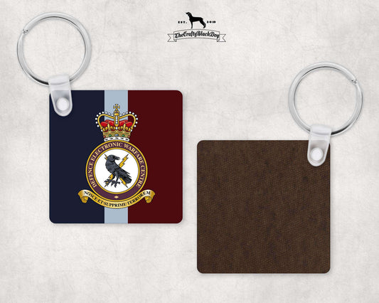 Defence Electronic Warfare Centre - Square Key Ring