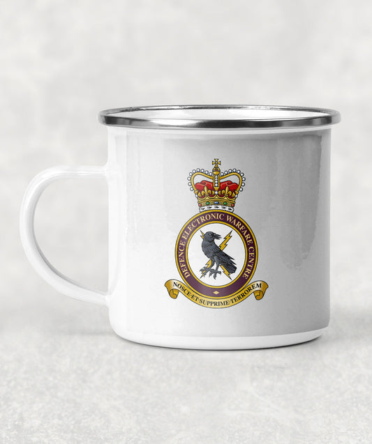 RAF Defence Electronic Warfare Centre - Enamel Mug
