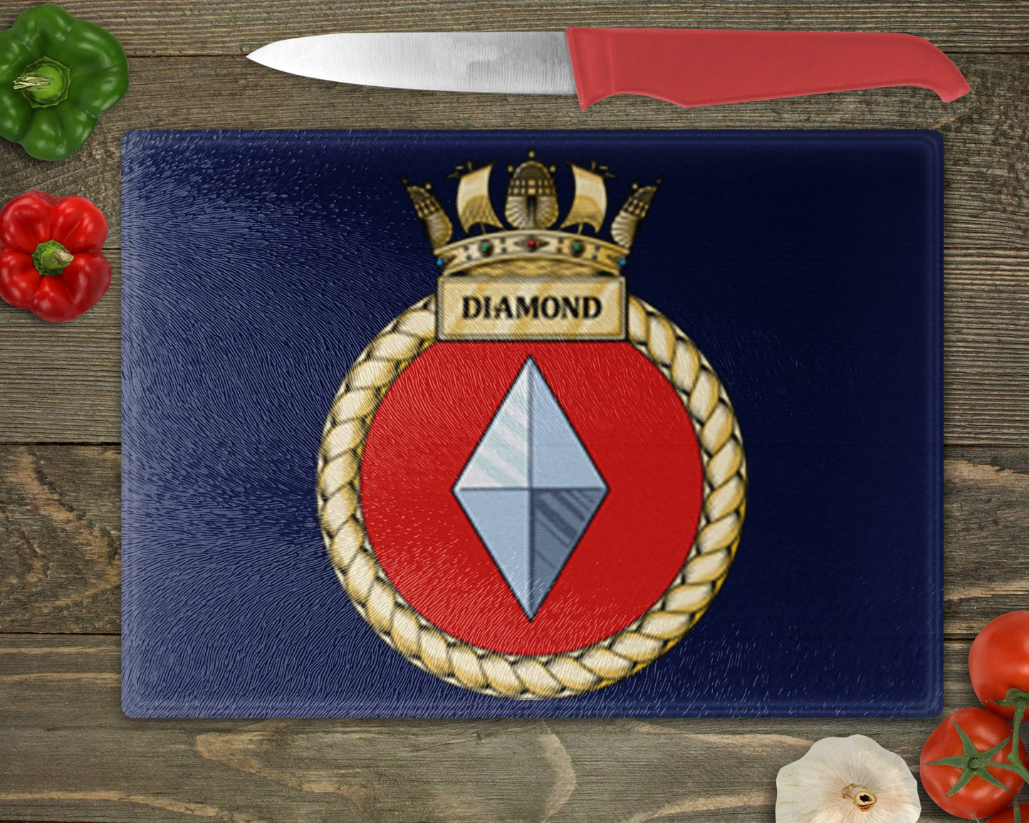 HMS Diamond - Cutting Board