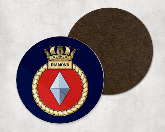 HMS Diamond - Round Coaster Set