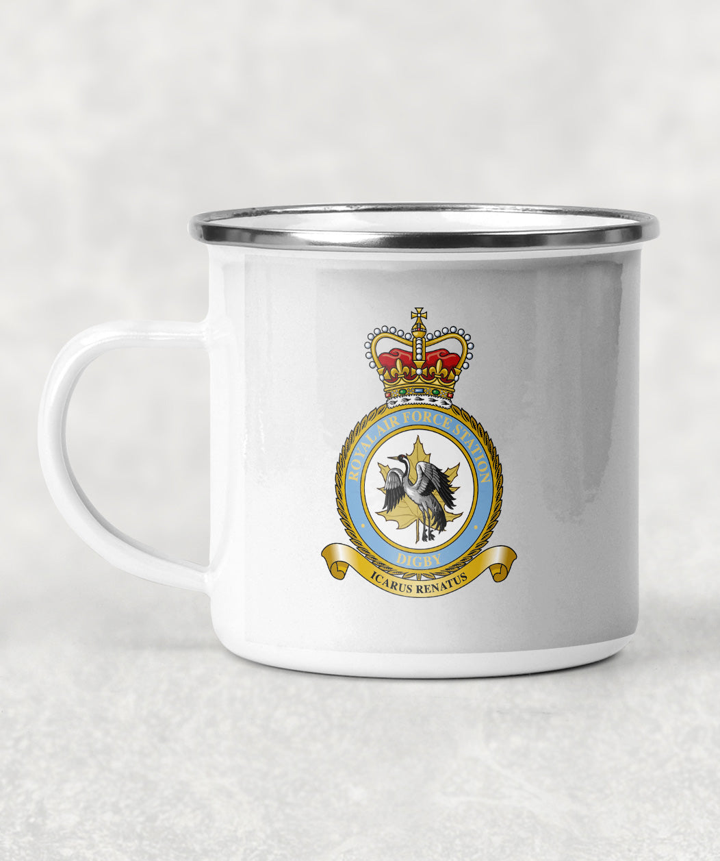 RAF Digby - Enamel Mug