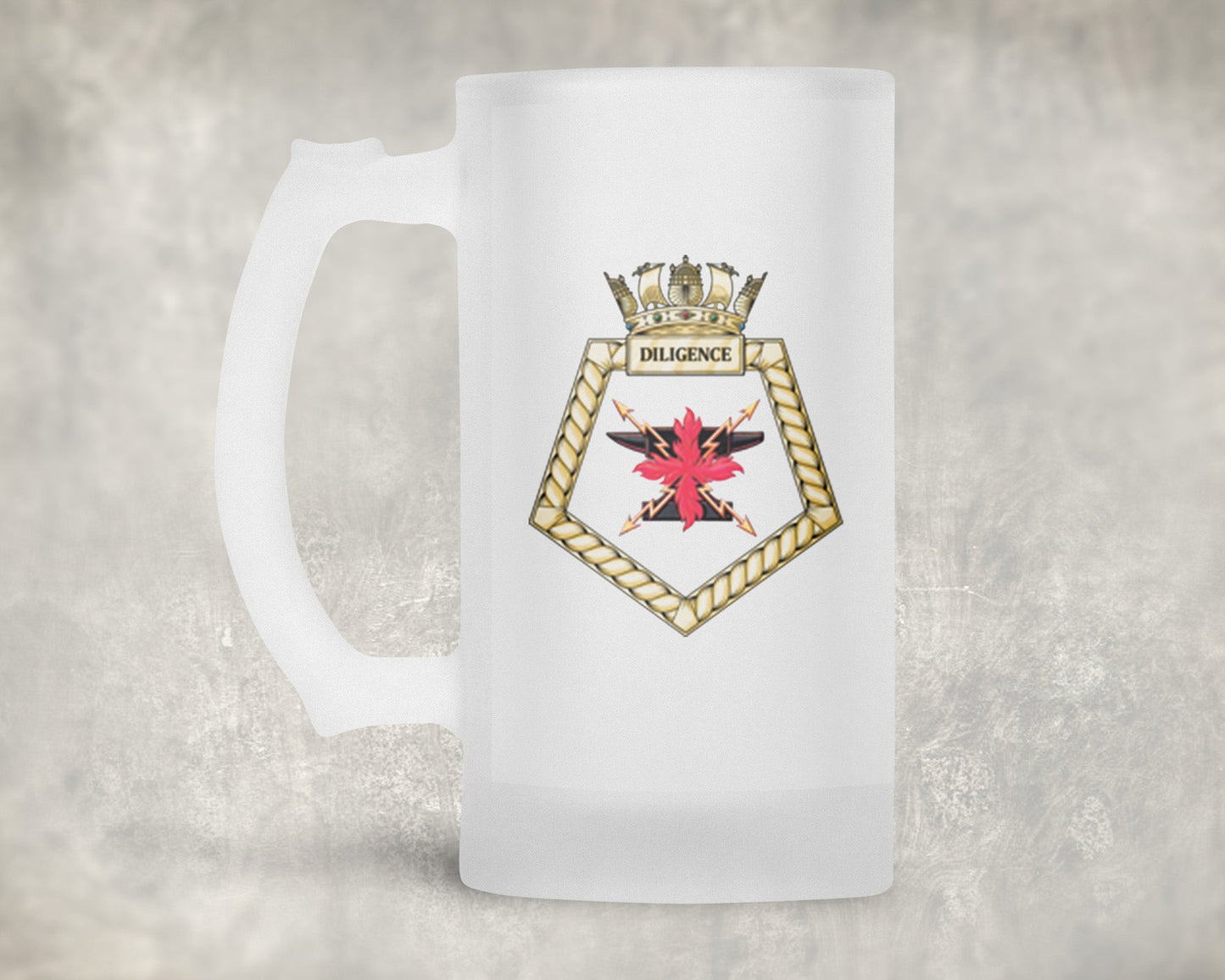 RFA Diligence - Frosted Stein/Tankard/Beer Mug - Frosted Stein/Tankard/Beer Mug