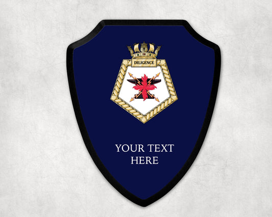 RFA Diligence - Royal Navy Printed Wall Shield