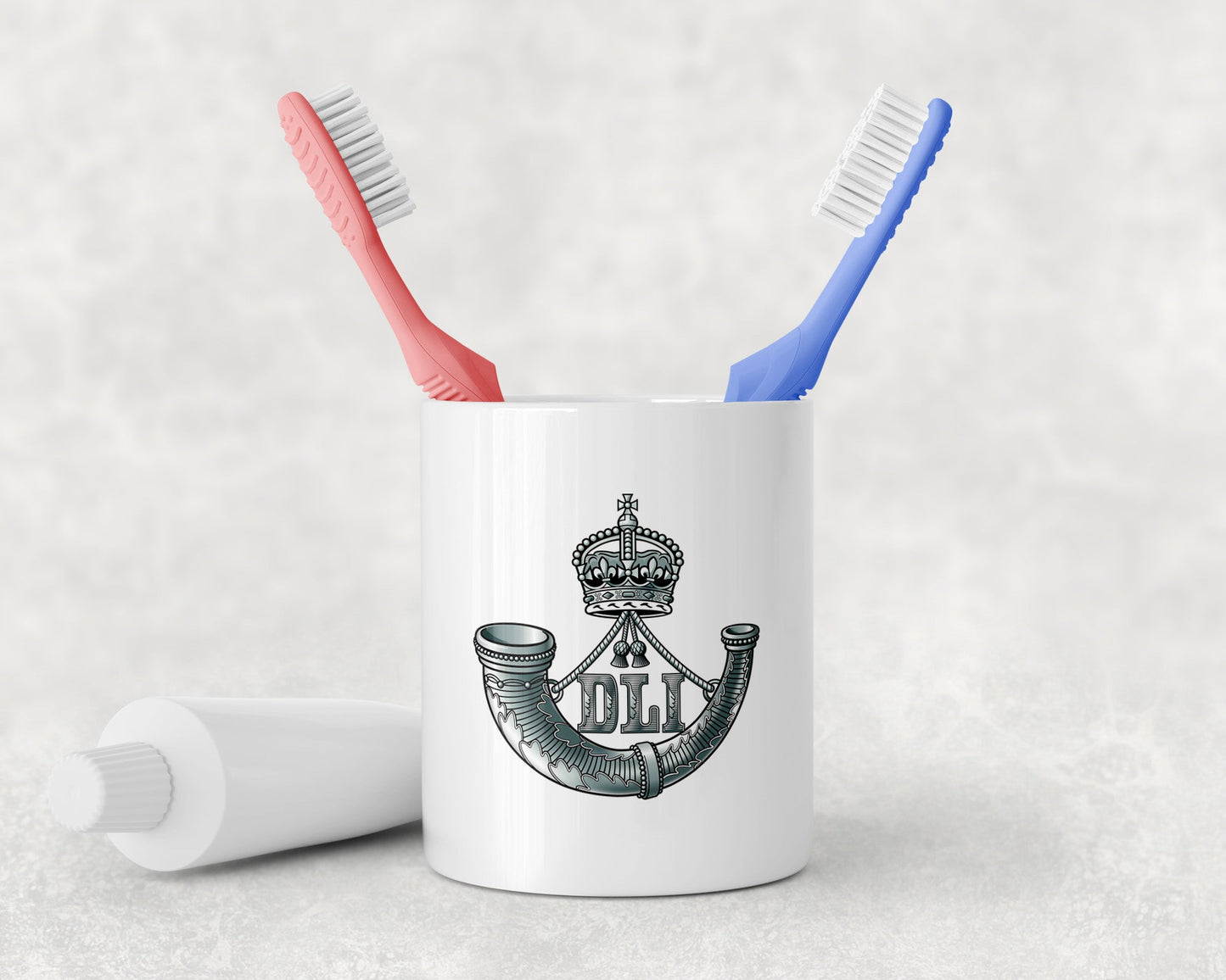Durham Light Infantry - Toothbrush Holder and Soap Dispenser