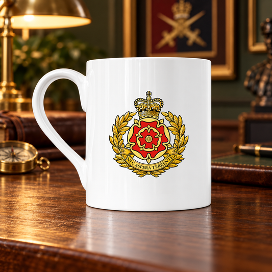Duke of Lancaster's Regiment - Bone China Mug | The Crafty Black Dog