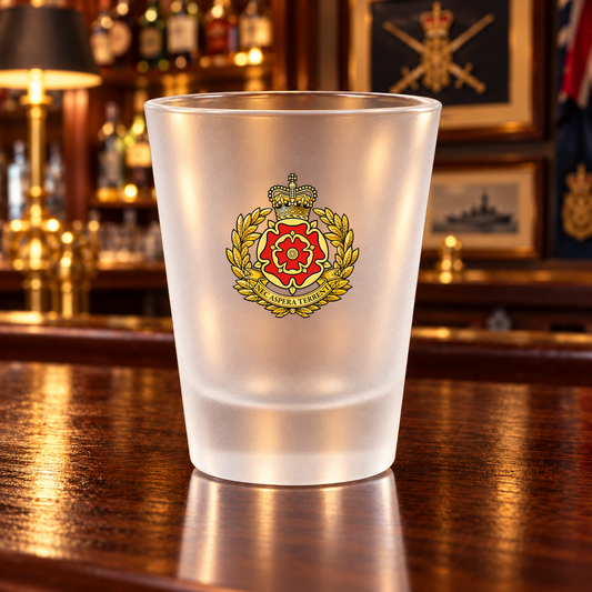 Duke of Lancaster's Regiment - Shot Glasses | The Crafty Black Dog — Clear_Shot_Glass_Military_Bar_Smart_Object copy