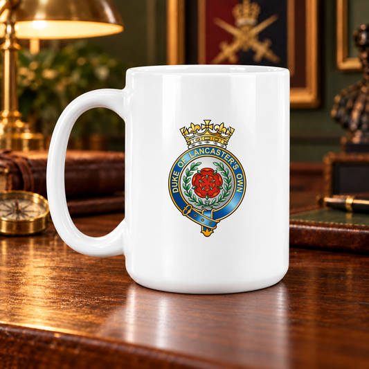 Duke of Lancasters Own - 15oz Mug | The Crafty Black Dog