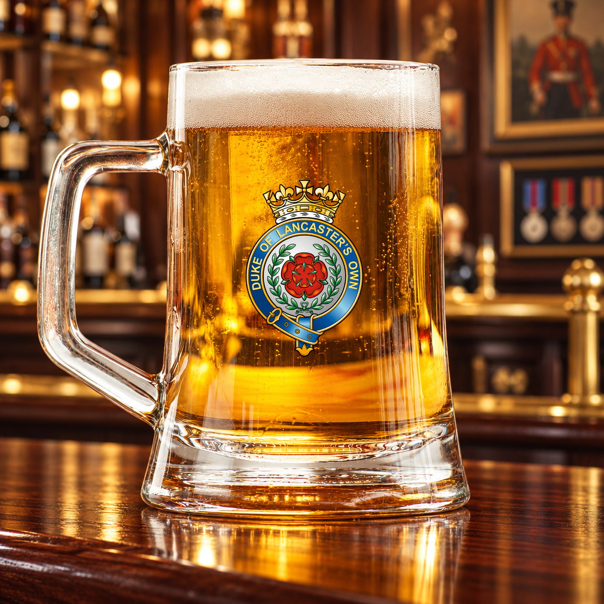 Duke of Lancasters Own - Tankard | The Crafty Black Dog