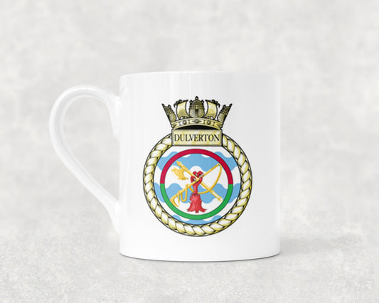 HMS Dulverton - Bone China Mug