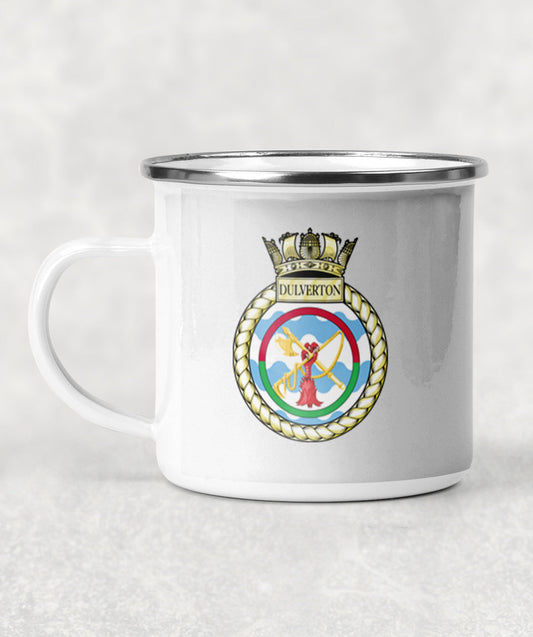 HMS Dulverton - Enamel Mug