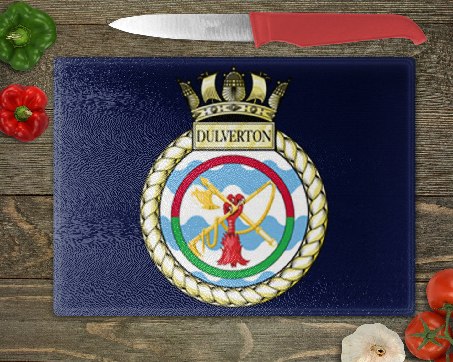 HMS Dulverton - Cutting Board