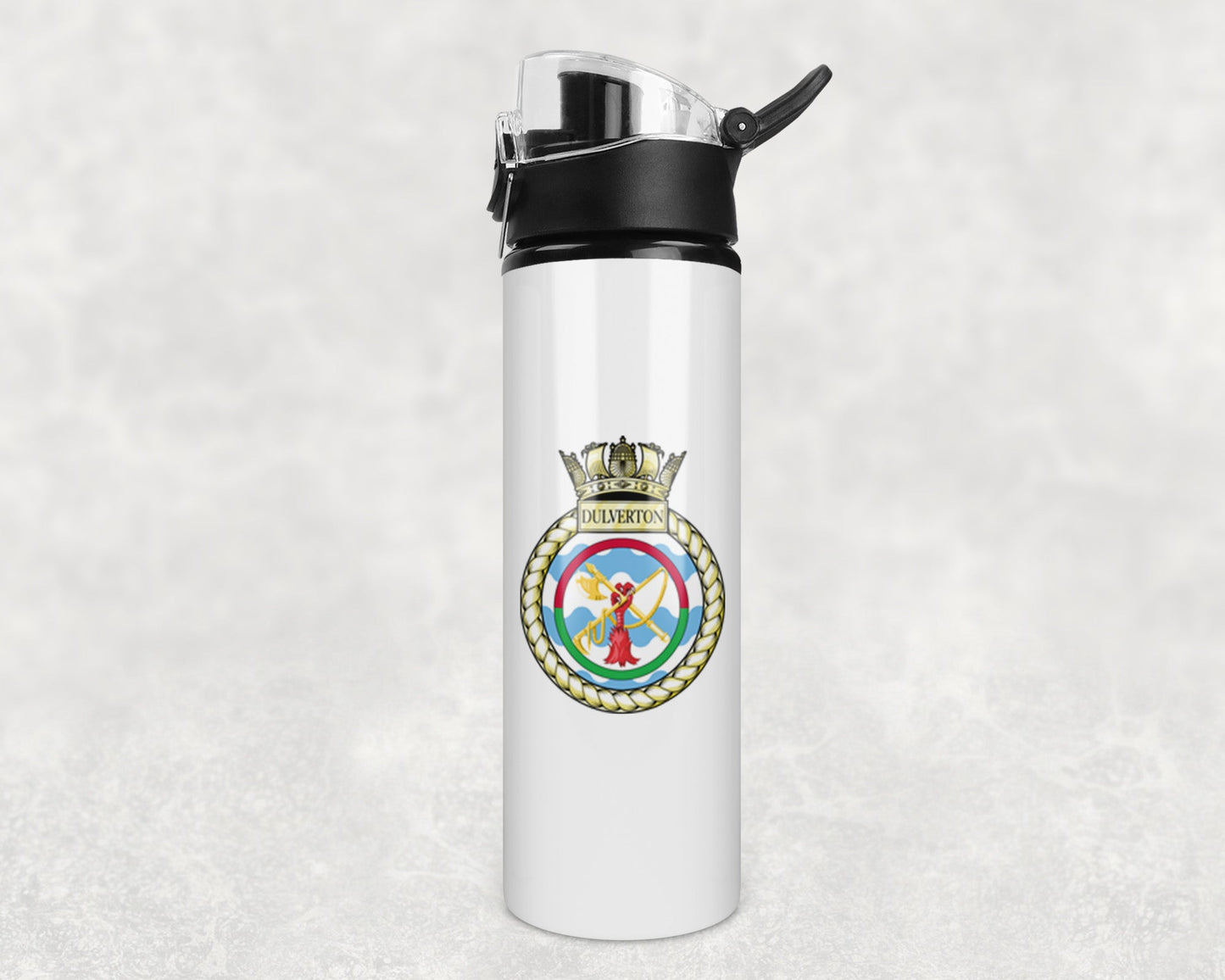 HMS Dulverton - Flip Top Water Bottle