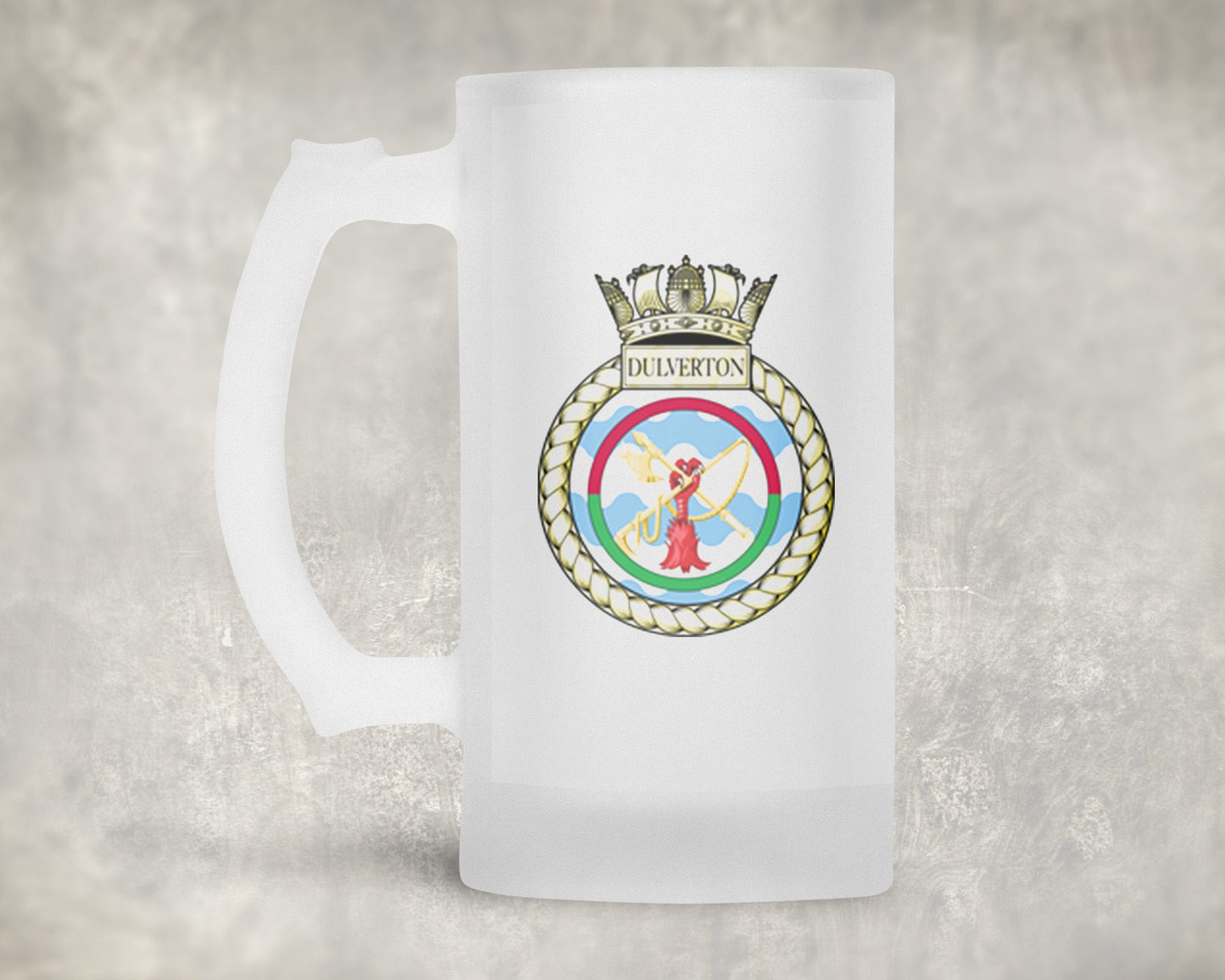 HMS Dulverton - Frosted Stein/Tankard/Beer Mug - Frosted Stein/Tankard/Beer Mug