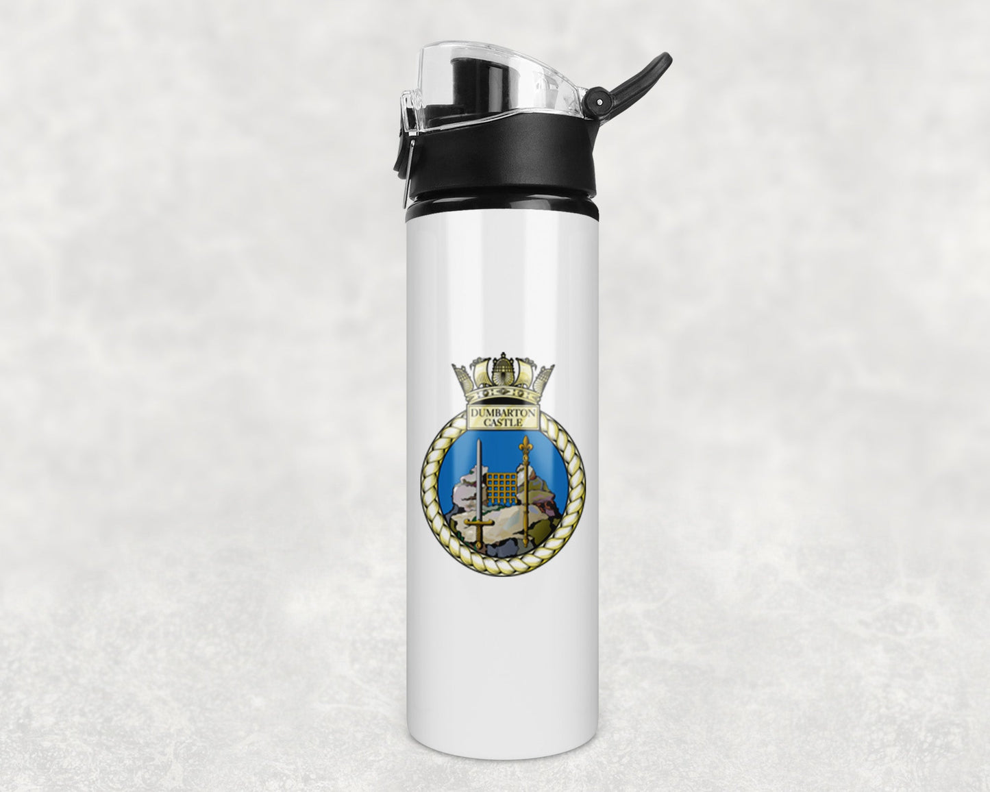 HMS Dumbarton Castle - Flip Top Water Bottle