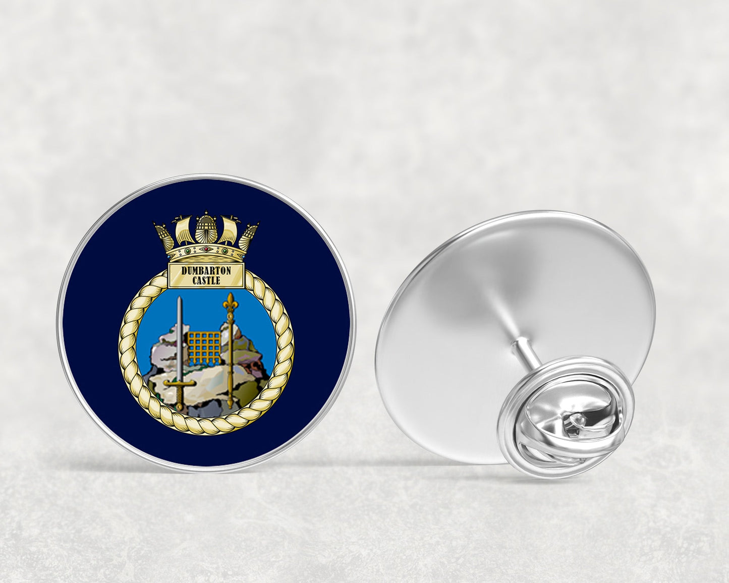 HMS Dumbarton Castle - Lapel Pin