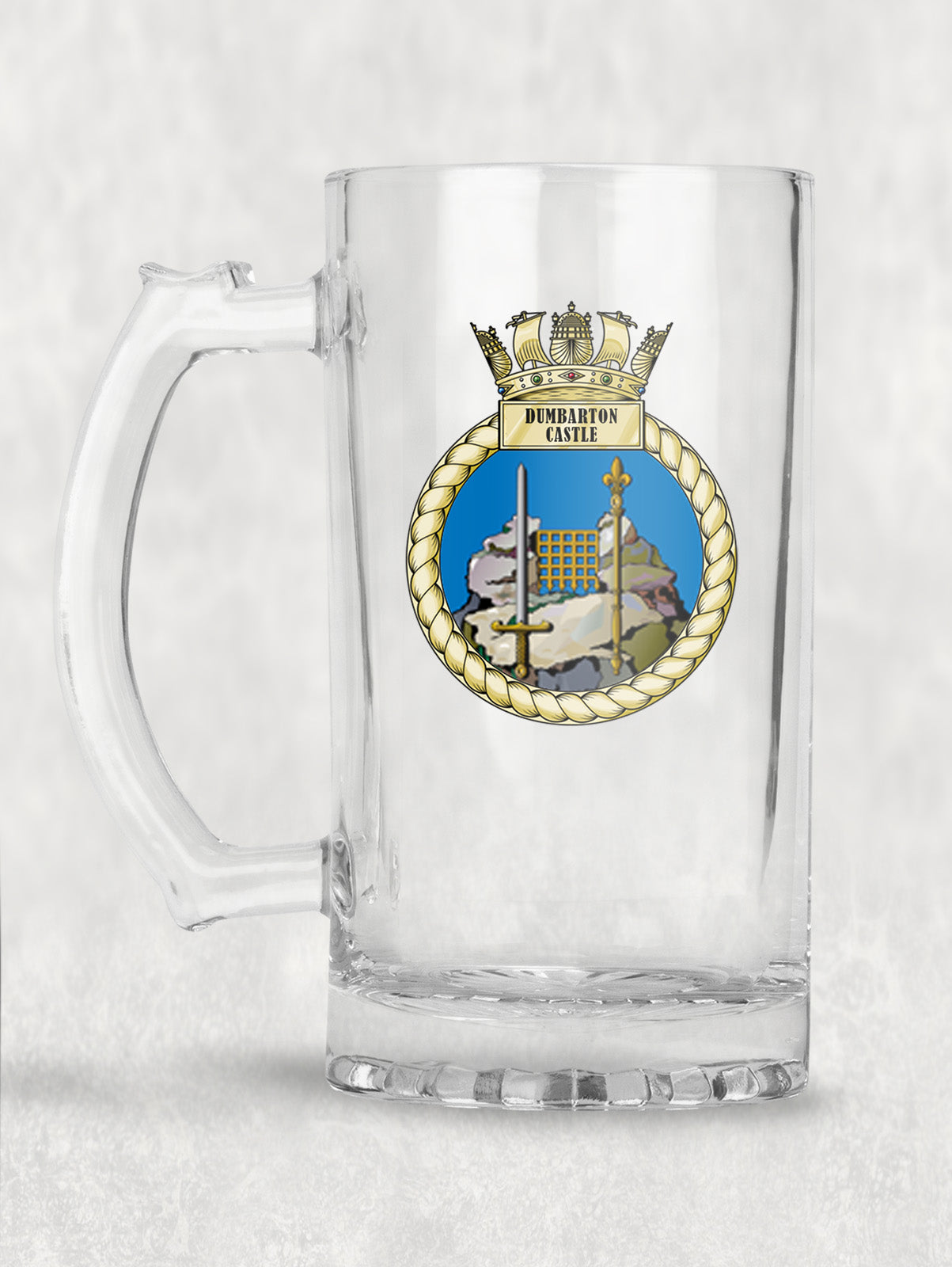 HMS Dumbarton Castle - Tankard/Beer Mug/Stein