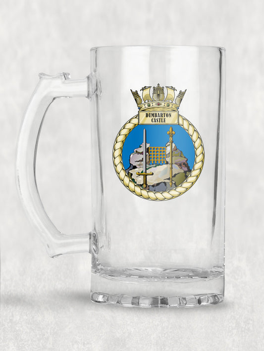 HMS Dumbarton Castle - Tankard/Beer Mug/Stein