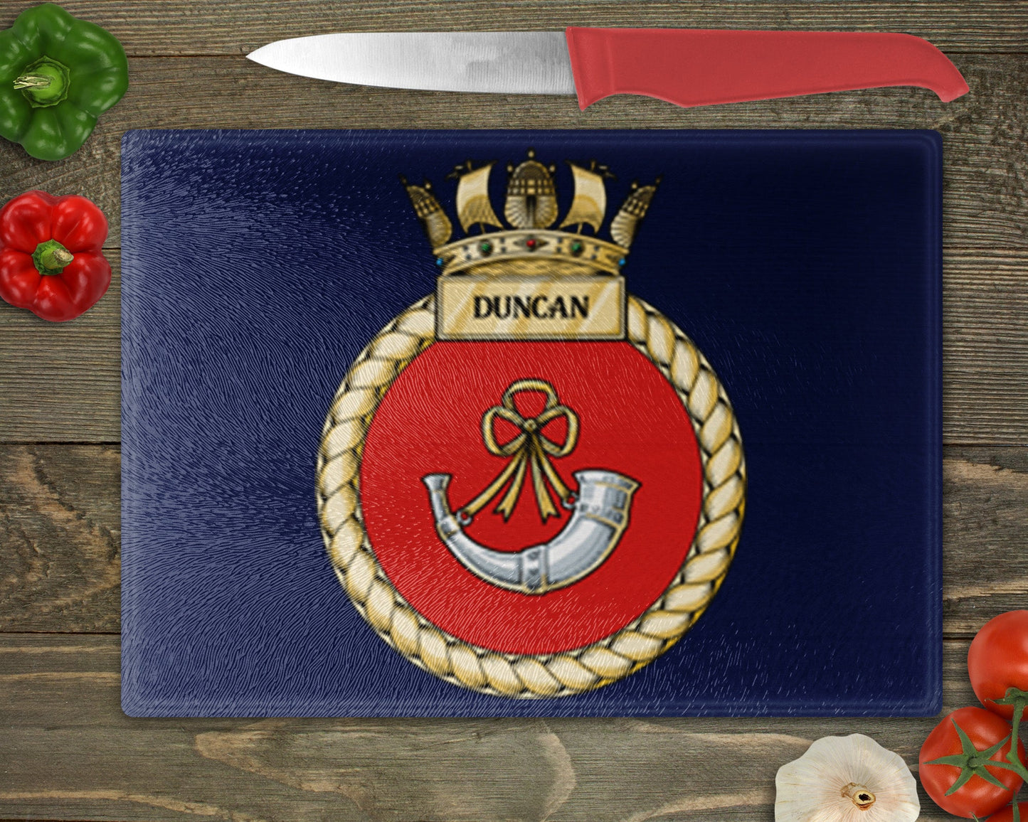 HMS Duncan - Cutting Board