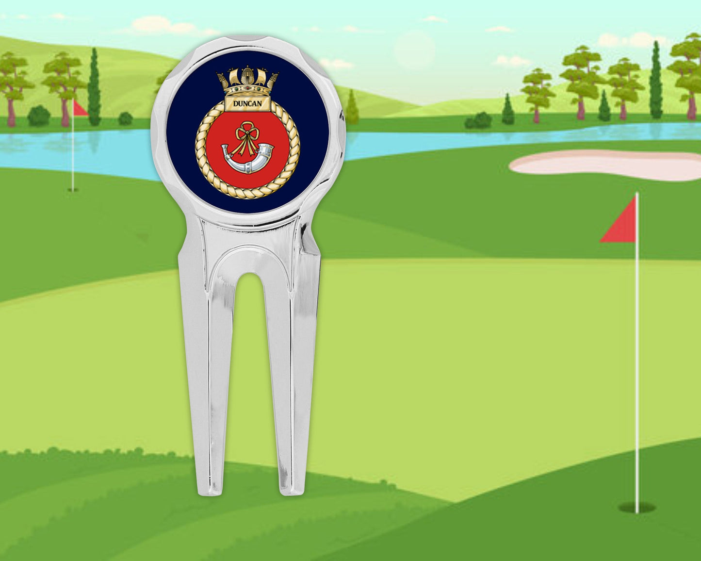 HMS Duncan - Golf Divot Repair Tool