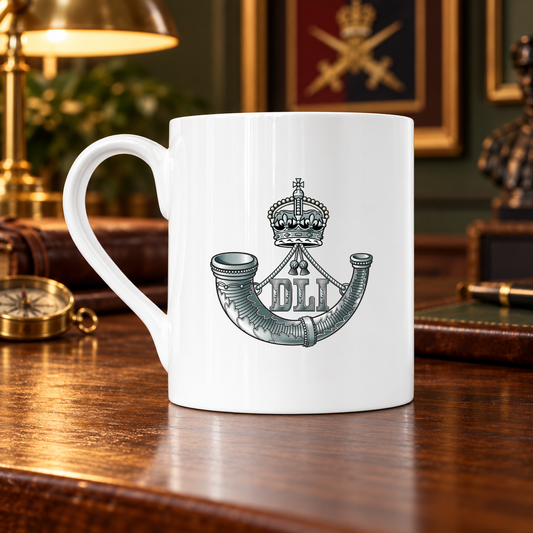 Durham Light Infantry - Bone China Mug | The Crafty Black Dog
