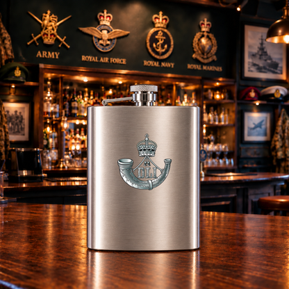 Durham Light Infantry - Hip Flask | The Crafty Black Dog â€” Hip_Flask