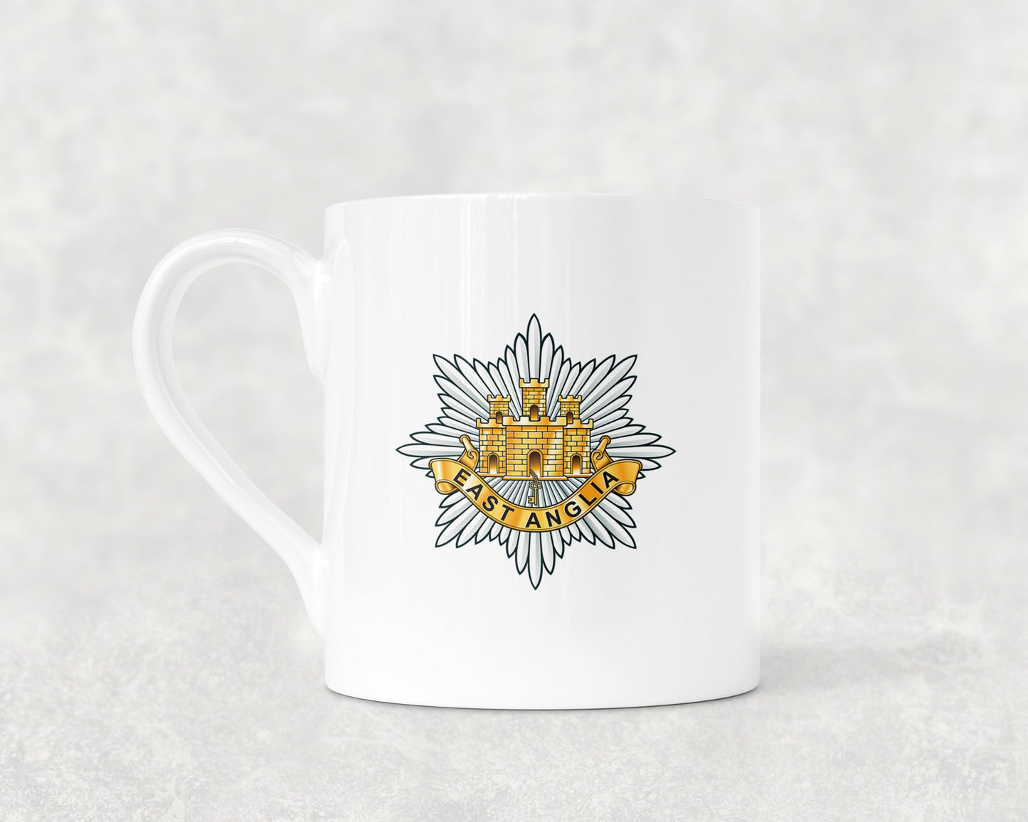 East Anglia Regiment - Bone China Mug