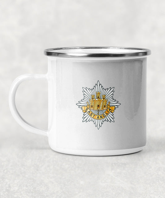 East Anglia Regiment - Enamel Mug