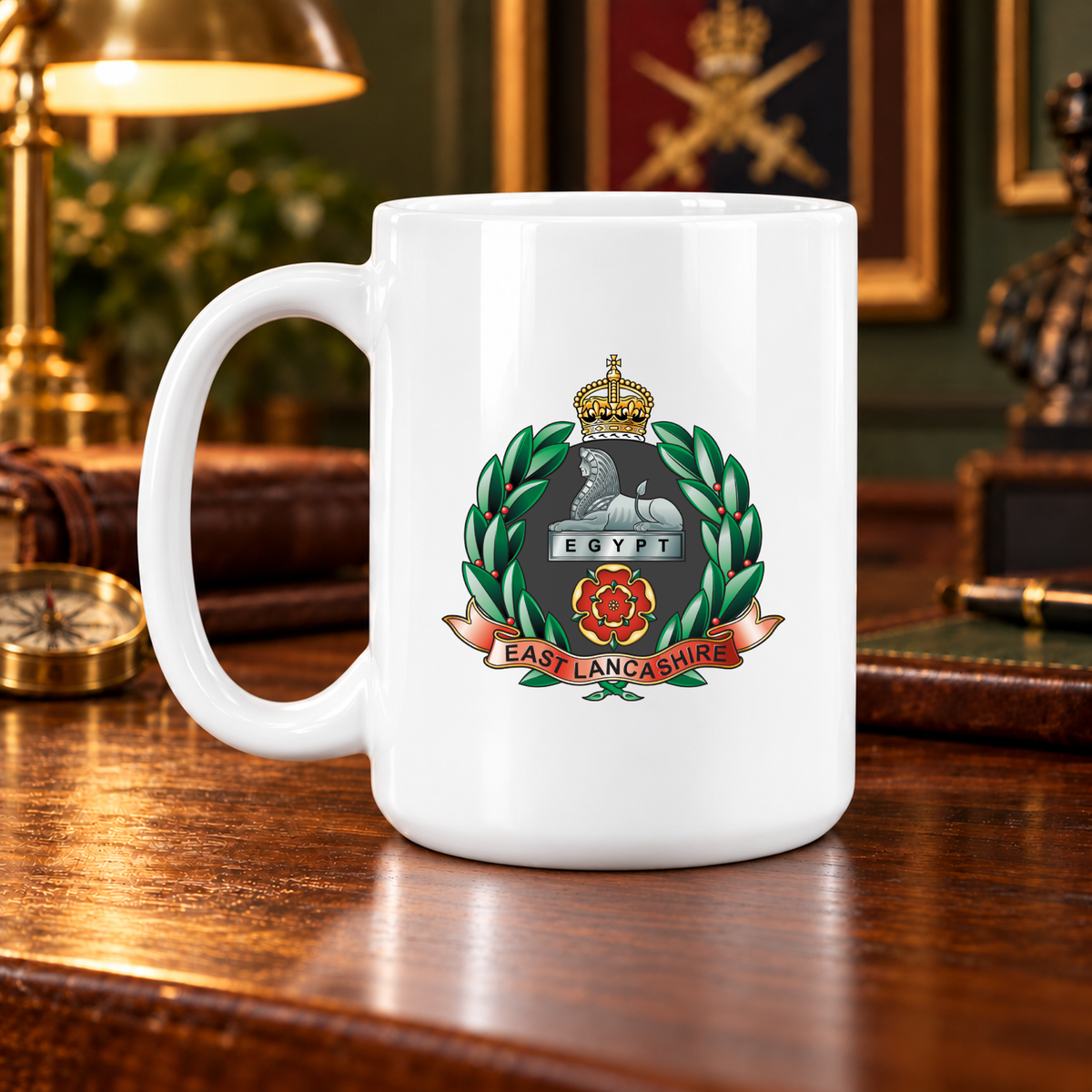East Lancashire Regiment - 15oz Mug | The Crafty Black Dog