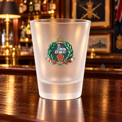 East Lancashire Regiment - Shot Glasses | The Crafty Black Dog — Clear_Shot_Glass_Military_Bar_Smart_Object copy