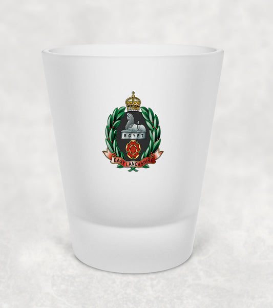 East Lancashire Regiment - Shot Glass
