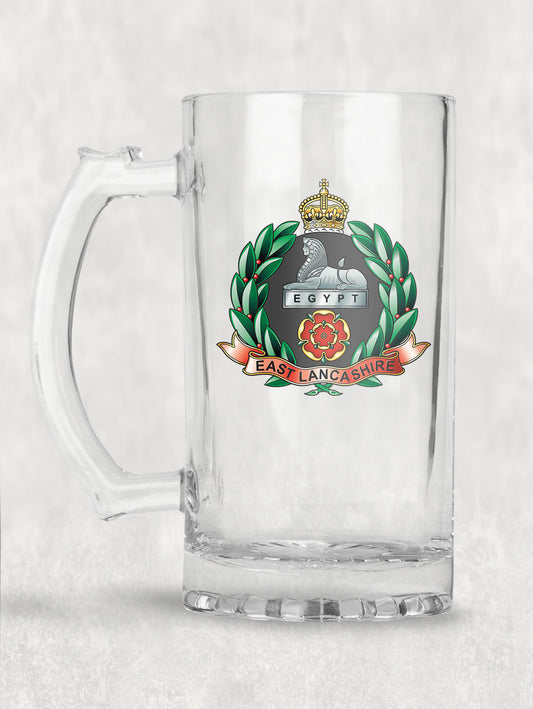East Lancashire Regiment - Tankard/Beer Mug/Stein