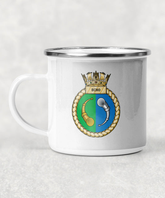 HMS Echo - Enamel Mug