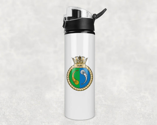 HMS Echo - Flip Top Water Bottle