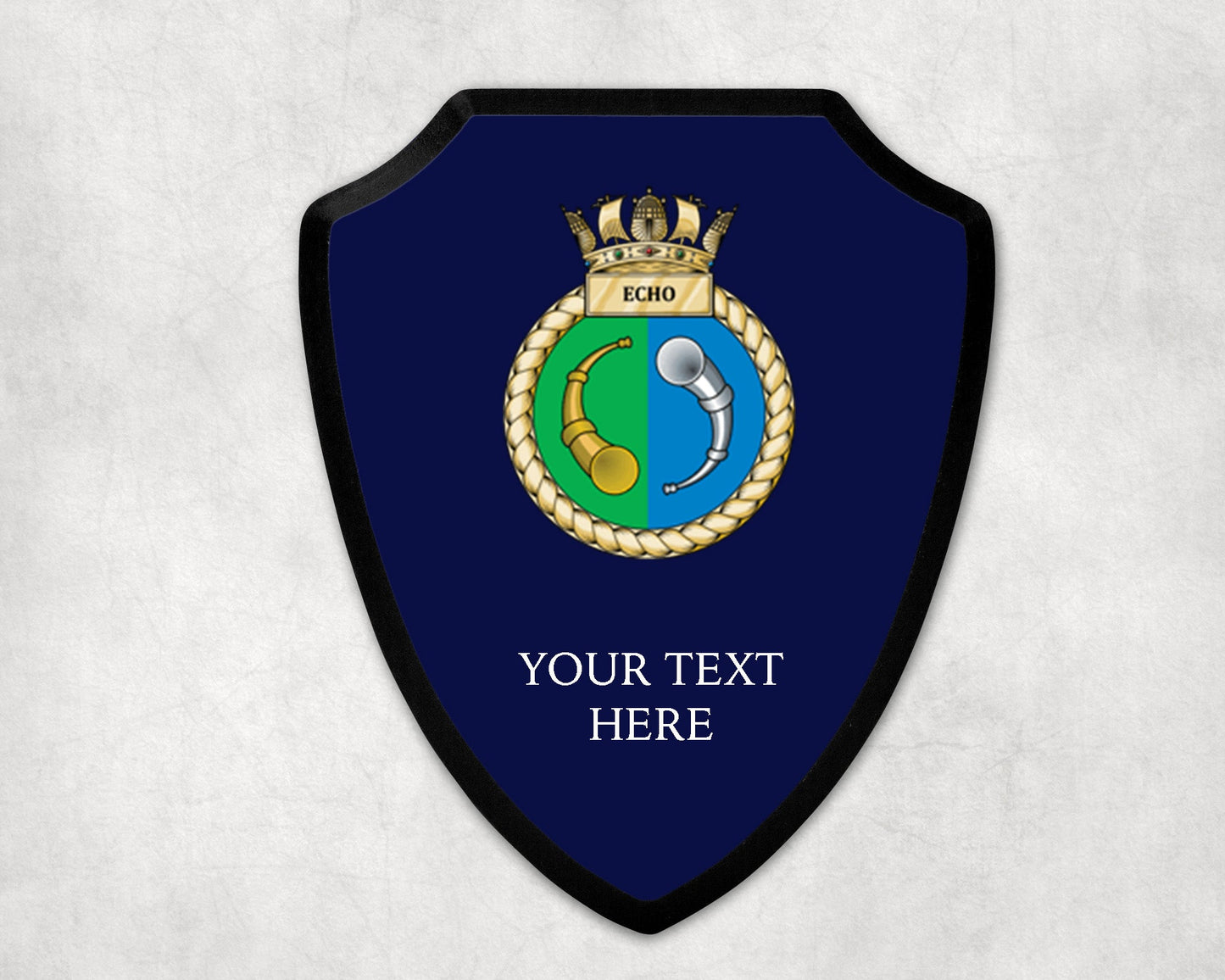 HMS Echo - Royal Navy Printed Wall Shield