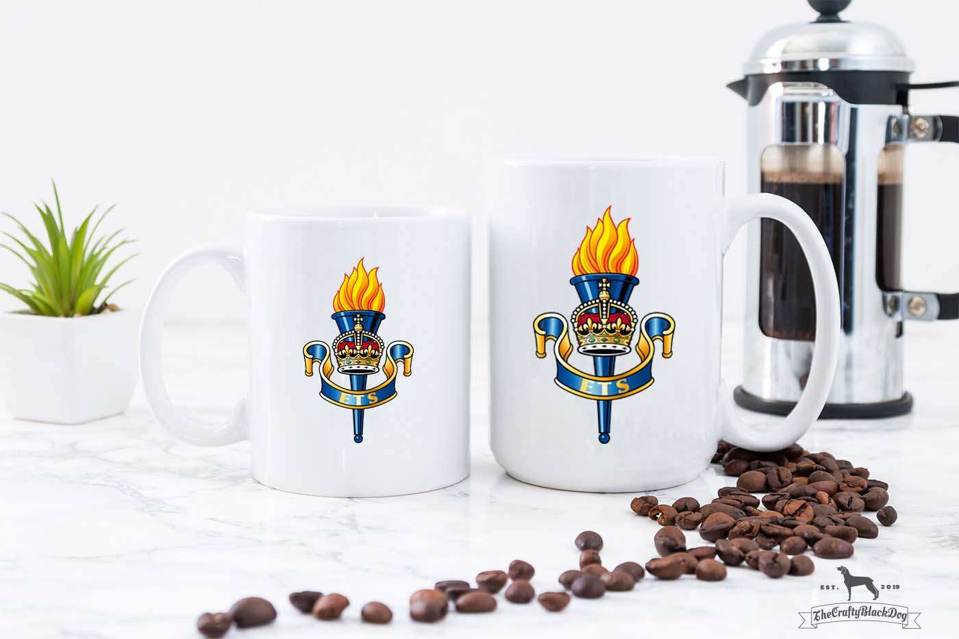 Educational and Training Services Branch - 11oz/15oz Mug (New King's Crown)