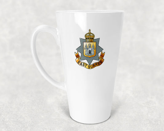 East Surrey Regiment - Latte Mug 17oz