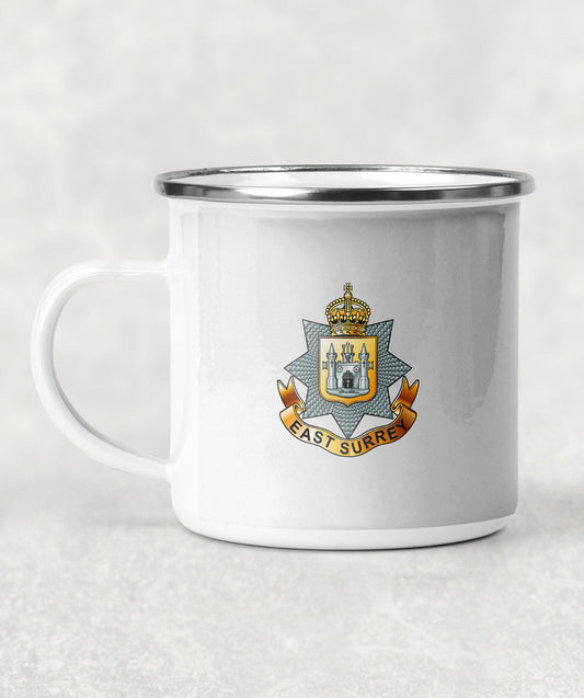 East Surrey Regiment - Enamel Mug