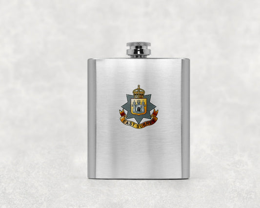 East Surrey Regiment - Hip Flask