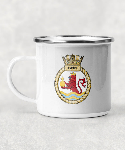 HMS Exeter - Enamel Mug