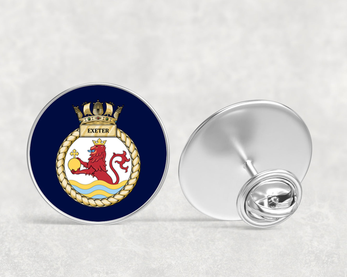HMS Exeter - Lapel Pin