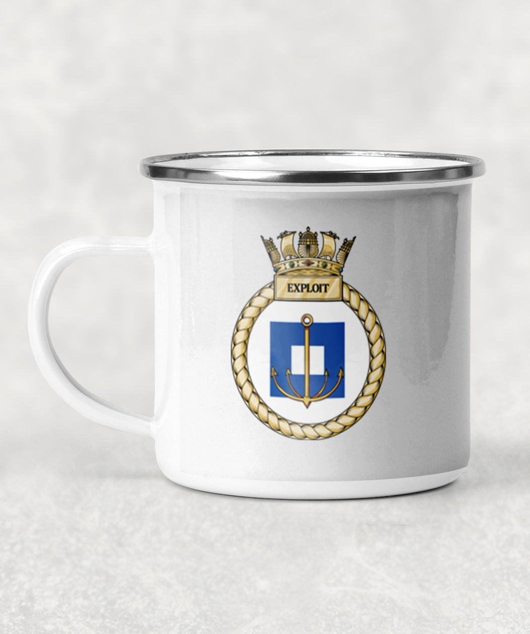 HMS Exploit - Enamel Mug