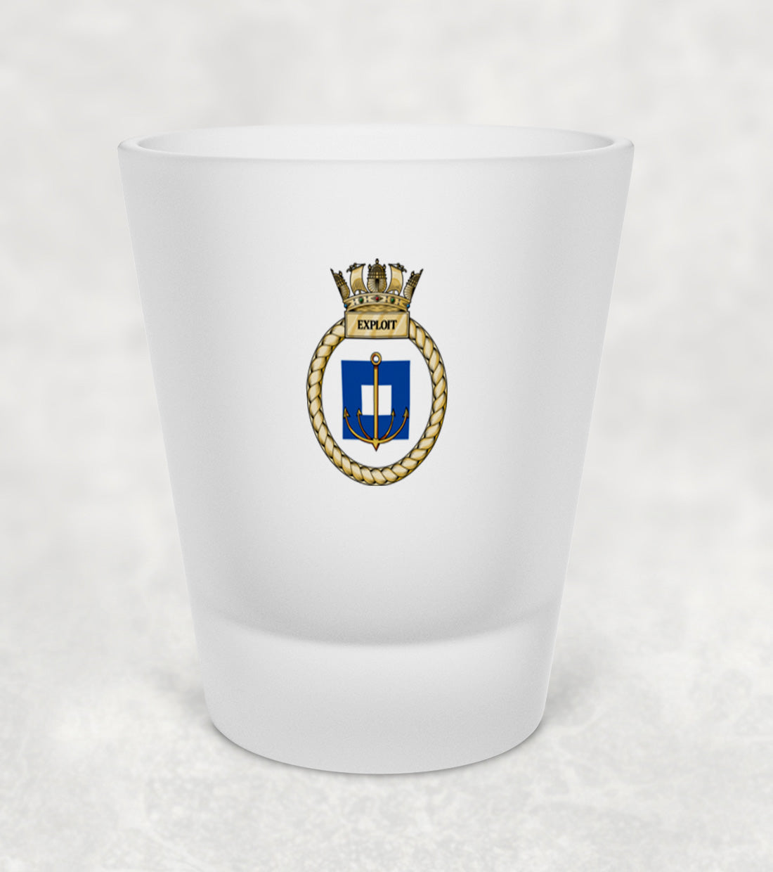 HMS Exploit - Shot Glass